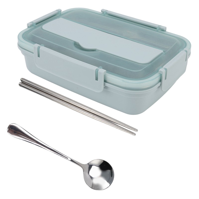 Lunch Box 4 Compartments Design 304 Stainless Steel Matching Tableware