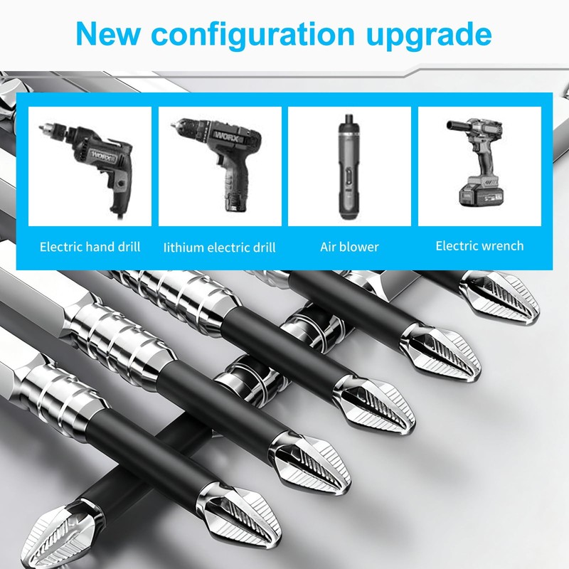 High Magnetic Screwdriver Drill Bit Set, New Anti Slip Magnetic