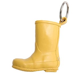 L.L.Bean Elle Bean Welly Boot Key Chain, yellow