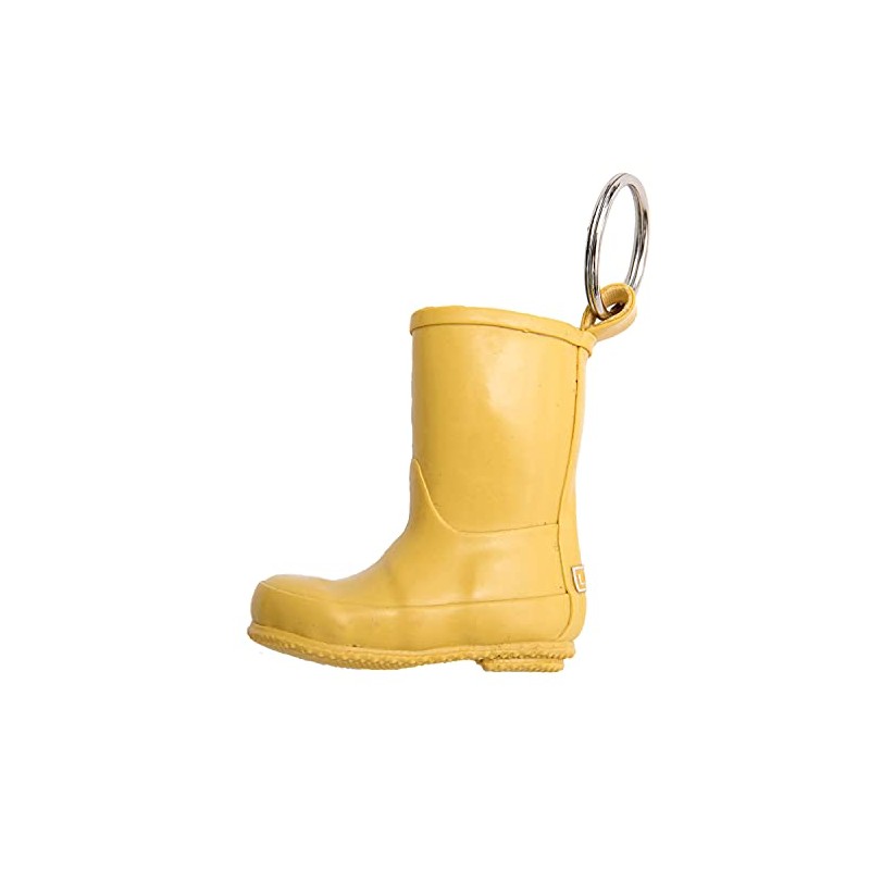 L.L.Bean Elle Bean Welly Boot Key Chain, yellow