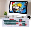 Keyboard Keycaps 123 Keys OEM Height Sublimation Process Ergonomic Design