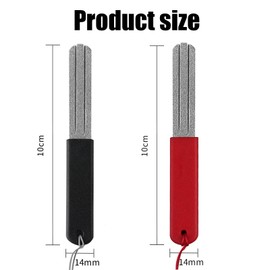 2 Pcs Dart Sharpener, Stylish and Sophisticated Darts Oche, Portable Dart Repointing Tool for Slim Design for Optimal Steeltip Dart Maintenance, Rapid Sharpening Tool
