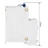 DIHOOL DC Circuit Breaker 63A 1P DC12～400V 2-Piece DC Circuit
