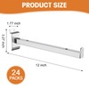 Zonon 24 Pcs 12 Inch Slatwall Shelf Bracket Heavy Duty