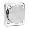 Electromagnetic Door Holder Zinc Alloy Silver 55kg Suction Fire Door
