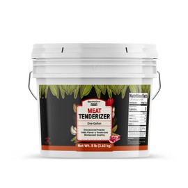 Unpretentious Meat Tenderizer Powder, Unseasoned Blend, Adds Flavor, Great for Most Proteins (128 Ounce)