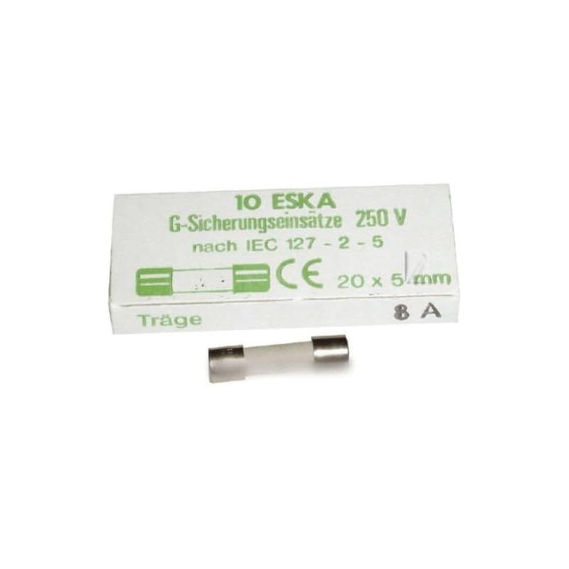 Moulinex – Temporise 8 A 5 x 20 mm (x1)