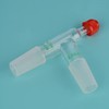 FunChem 3 Way Distilling Adapter with Screw Cap, Distillation Adapter