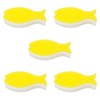 Marna Fish Sponge, Set of 5 (Light Yellow) R450LY