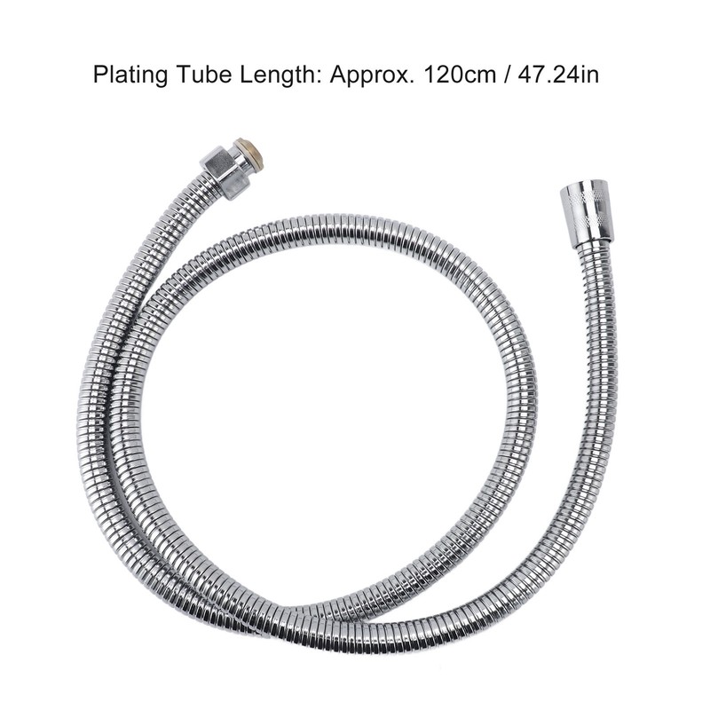 Shower Head Hose Set Professional Electroplated Stainless Steel Barber Shop