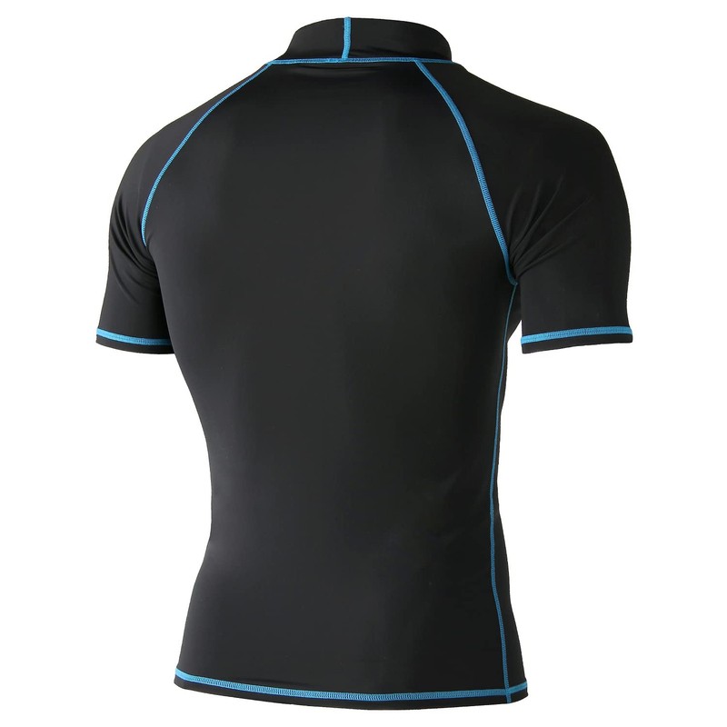 Vaxpot VA-4010 Short Sleeve Rash Guard, Men's, Women's, UV Protection,
