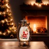 Kurt Adler 10.24-inch Battery Operated LED Santa Swirling Water Lantern