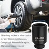 36MM Socket Socket 1/2 Inch Drive 6 Point Extra Deep