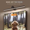 ZitoStory Battery Operated Picture Light with Remote,Wireless Dimmable Art Lights