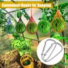 12 Pack Melon Hammocks Cradles, Melon Hammock Mesh Bags for