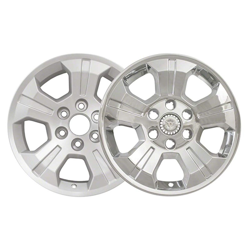 Auto Reflections Set of 4 18" 5 Spoke Wheel Skins