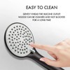 VBFF Shower Slide Bar Handheld Shower Head with Hose, 5-Function