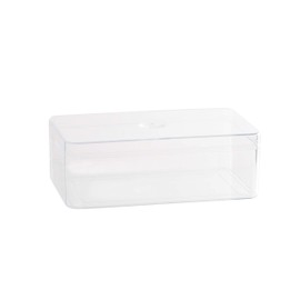 Hammont Acrylic Box - Party Favor Gift Boxes - Clear Cube with Rounded Edges for Gifts, Weddings, Treats, Candies & Accessories - Square Home Storage Boxes | 5.75"x3.55"x2" (8 Pack)