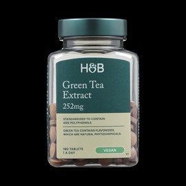 Holland & Barrett Green Tea Extract 90 Tablets 252mg