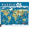 Educa 19292, World Map, 200 Piece Puzzle for Adults and