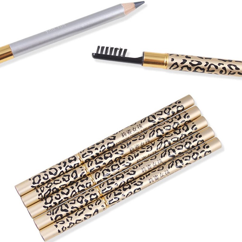 FOMIYES 2pcs Eyeshadow Pencil Eyebrow Filler Eyebrow Pencils Waterproof Eyebrow