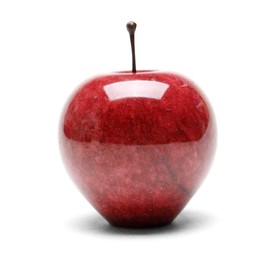 Marble Apple Large Marble Apple Large Red Red Interior Marble Paperweight Decoration Present Gift Adult Marble Apple