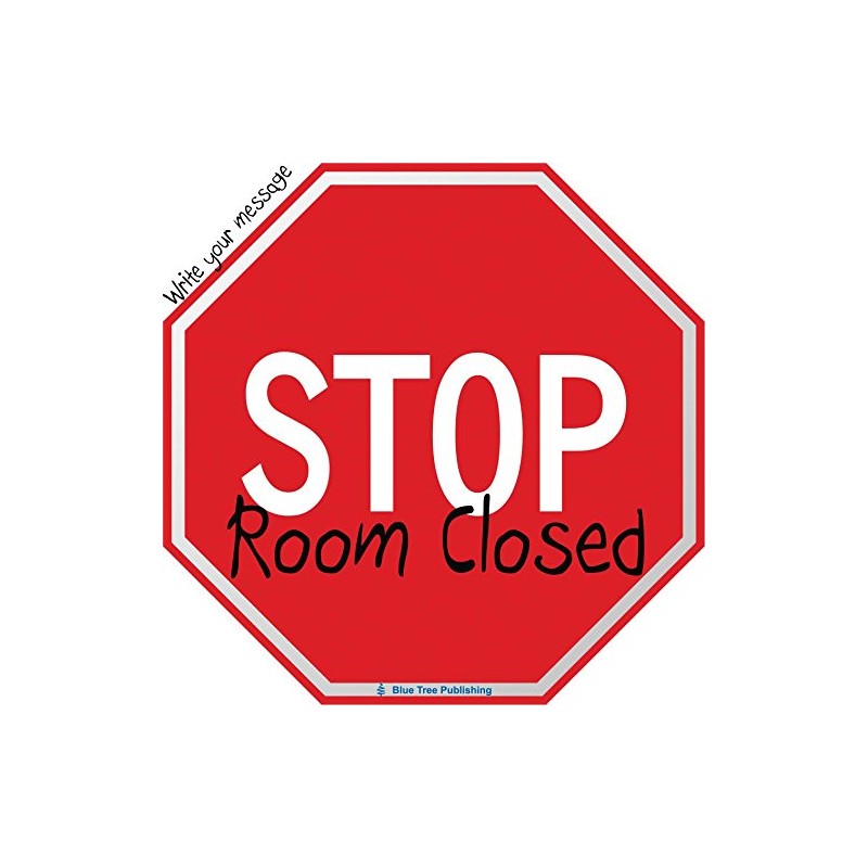 Road Sign, Stop Sign Sticky Note, Write Your Own Messages