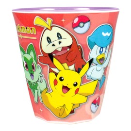 Tees Factory PM-552556NA Pokemon Melamine Cup, Sparkling, Friendly, H 3.6 x Φ3.5 inches (9.1 x 8.8 cm)