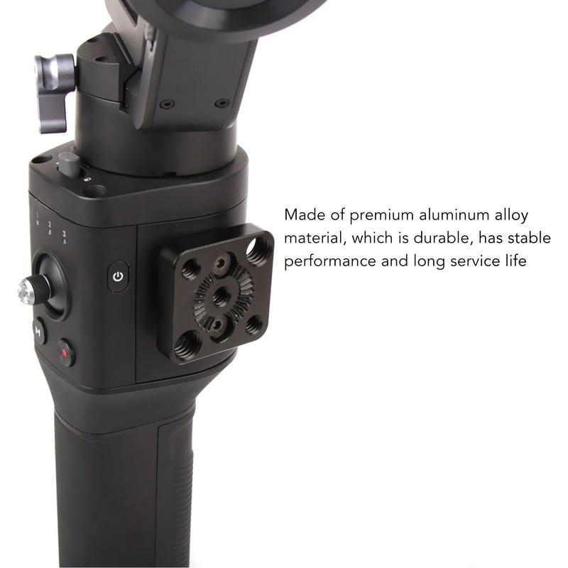 Monitor Mount Extenstion 360 Degree Rotation Cold Shoe Plate Extension