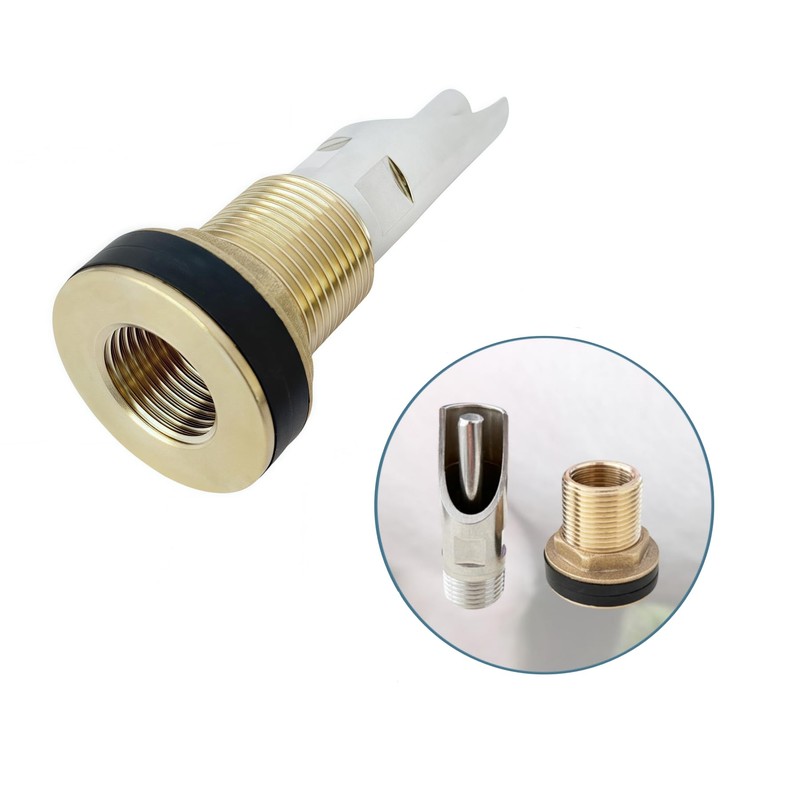 6Pcs Pig Waterer Nipples, Stainless Steel Automatic Pig Nipple Waterer