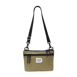 Fredrick Packers 210D Active Sacoche Shoulder Bag, Oxford Nylon, Unisex, Black
