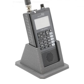 Bioluminous GRECOM PSR-800 Radio Scanner Drop-In Angled Desk Stand - Made in USA