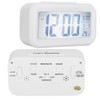 LCD Electronic Clock Large Screen Mute Smart Time Temperature Display
