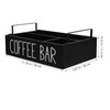 Cabilock Wooden Tea Bag Organizer - Coffee Station Organizer with