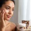 Crema Humectante Orgánica de Arroz, Iluminadora y Anti-Acné, 75g