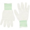 Kachiboshi T-281 M Urethane Coated Gloves, Fingertip Fit Liner, White,
