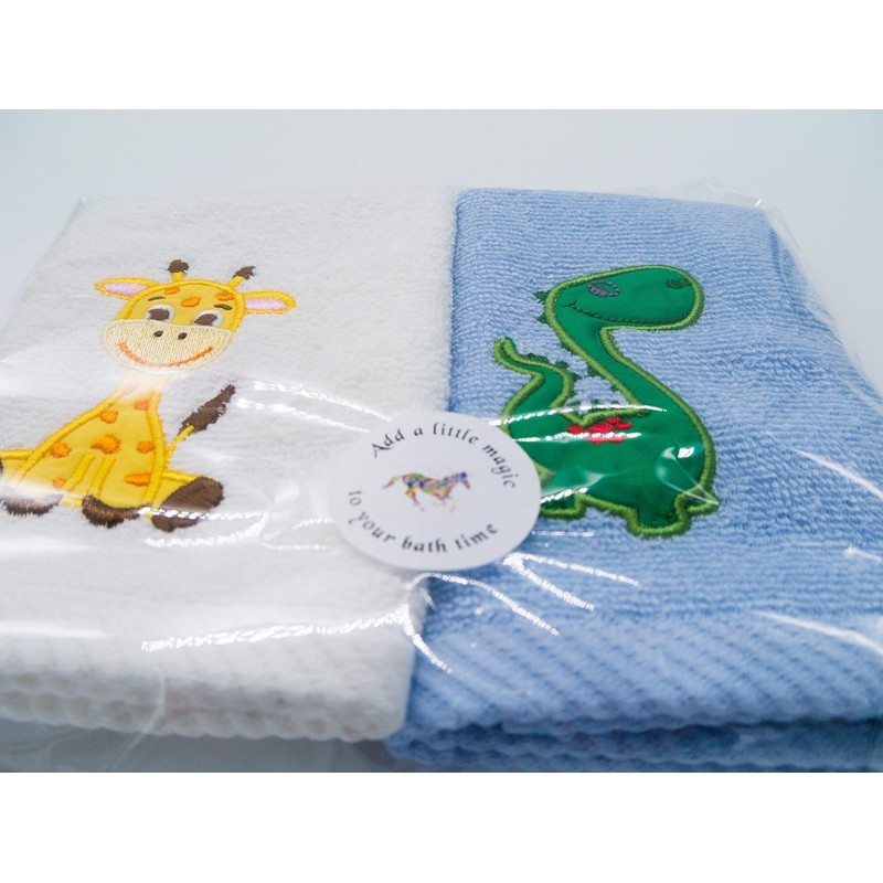 Lex's Linens Pack of 2 Kids Face Cloth (1 of
