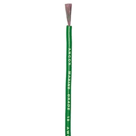 Ancor 102325AA Tinned Copper Wire, 16 AWG (1mm2), Green - 250ft
