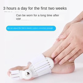 Weiara Bunion Corrector for Women & Men (Pack of 2), Adjustable Day Night Big Bone Toe Straightener, Orthopaedic Toe Straightener to Relieve Bunion Straightener