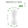 8 Pcs Plastic Flower Buckets with Detachable Base - 11.8
