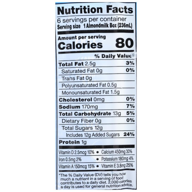 Silk Vanilla Almondmilk, 8 Ounce, 6 Count (Pack of 8)