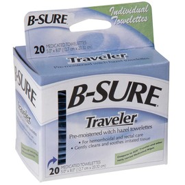 B-Sure Traveler Witch Hazel Towelette
