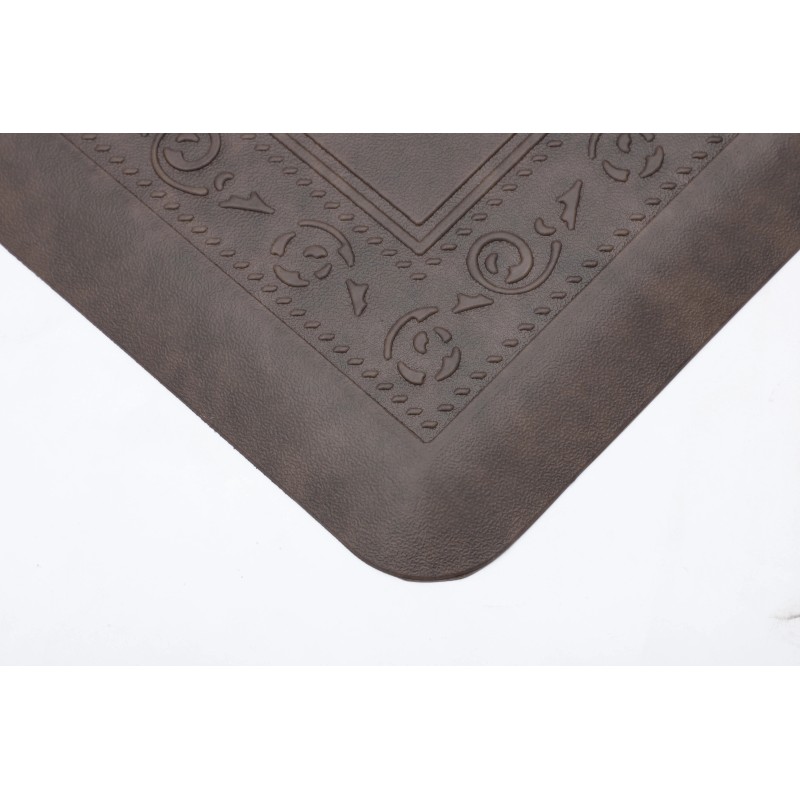Modern Thick PVC Novelty Kitchen Runner Mat Set Waterproof Stain