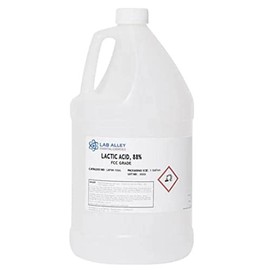 Lab Alley Lactic Acid 88%, Food Grade (FCC)- 1 Gallon