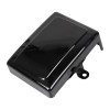 Unbranded Black Battery Box Side Cover For Harley Dyna Fat