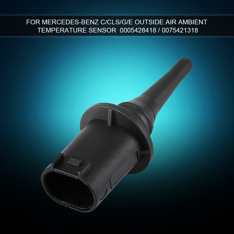 Keenso Car Temperature Sensor, 1 Piece Car Plastic Outdoor Temperature