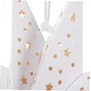 Homoyoyo 3pcs Christmas Shades Folding Paper Hanging Decorations for Warm