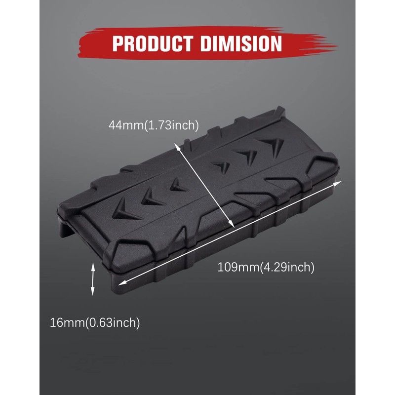 A & UTV PRO Larger Brake Pedal for Can Am