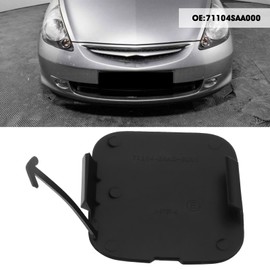 YINETTECH Front Bumper Towing Eye Cover 71104SAA000 Compatible with Honda Jazz II 2003-2007