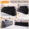 Gpround Wedge Headboard Pillows + A Long and Short Head